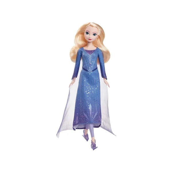 Disney Jégvarázs Elsa korcsolyázó baba hajlítható térddel 30 cm