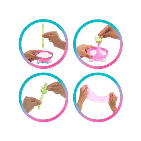 Barbie Pop Reveal Shakes baba cicával, slime-mal és 8 meglepetéssel