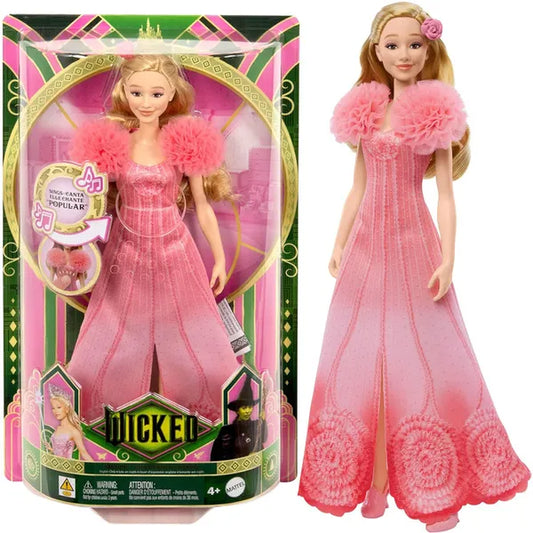 Mattel Wicked Glinda éneklő divatbaba „Popular” dallammal, 28 cm