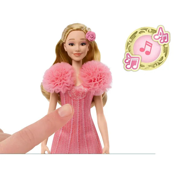 Mattel Wicked Glinda éneklő divatbaba „Popular” dallammal, 28 cm