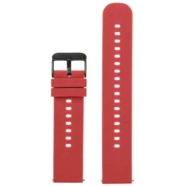18 mm piros-fekete gyorskioldós gumiszíj órához