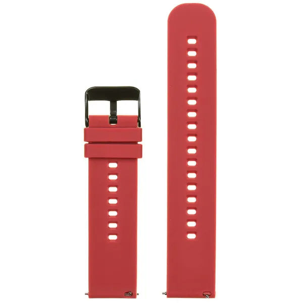 18 mm piros-fekete gyorskioldós gumiszíj órához