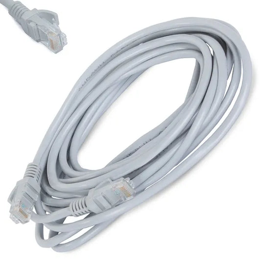 UTP Cat5e hálózati kábel RJ45, 5 m, szürke, 24 AWG