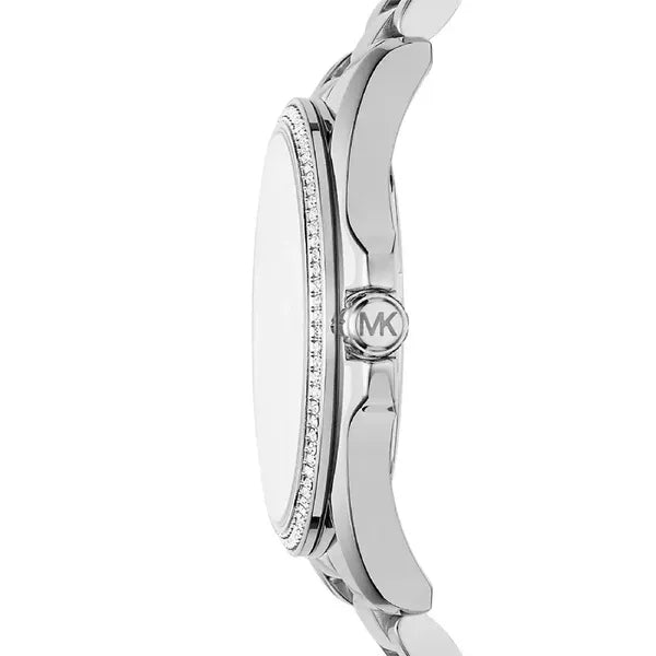Michael Kors Bradshaw női karóra, ezüst nemesacél, 41 mm, WR50