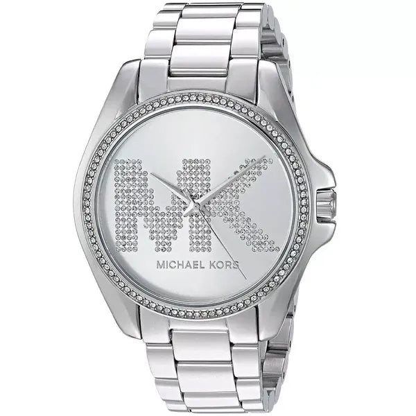 Michael Kors Bradshaw női karóra, ezüst nemesacél, 41 mm, WR50