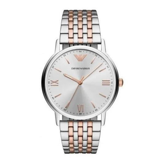 Emporio Armani AR11093 férfi karóra, 41 mm, rozéarany-ezüst, WR50