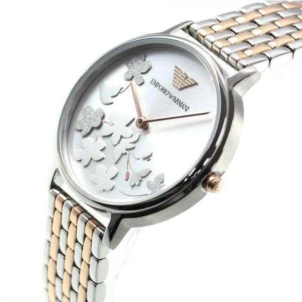 Emporio Armani AR11113 női karóra, rozéarany/ezüst acél, 32 mm