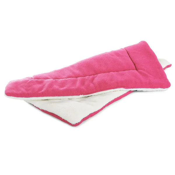 Textil kisállat pihenőmatrac, piros, 50×35 cm