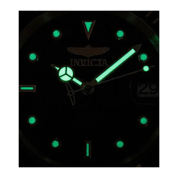 Invicta Pro Diver férfi búváróra, 40 mm, arany acél, dátum, 200 m
