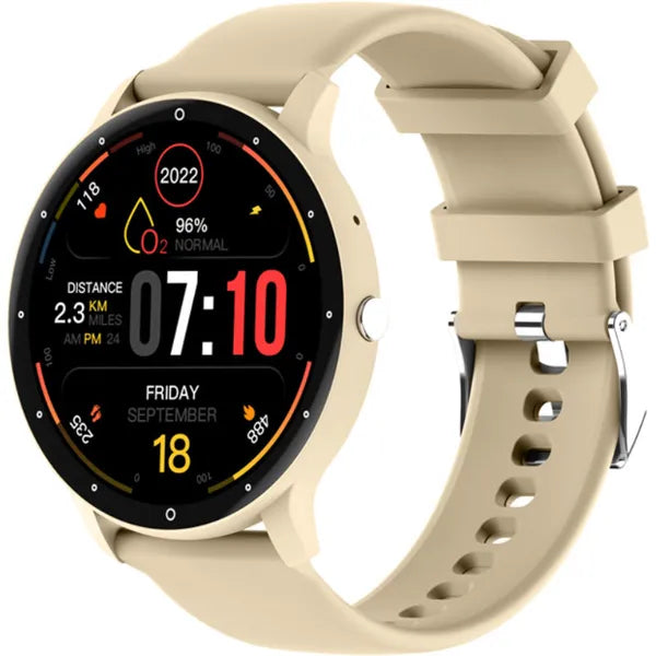 Rubicon RNCF16 uniszex okosóra 1,39'' IPS, Bluetooth hívás, IP67, Google Fit