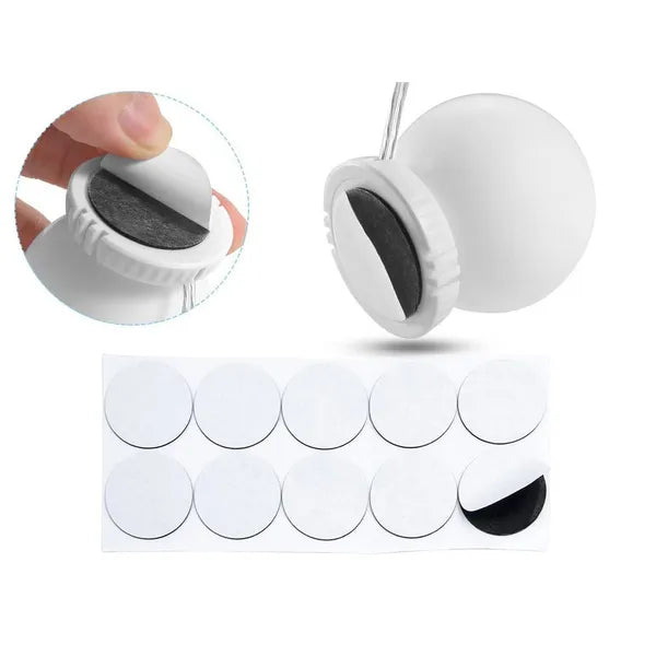 LED tükörlámpa készlet, 10 db, 3 színhő, USB, öntapadós