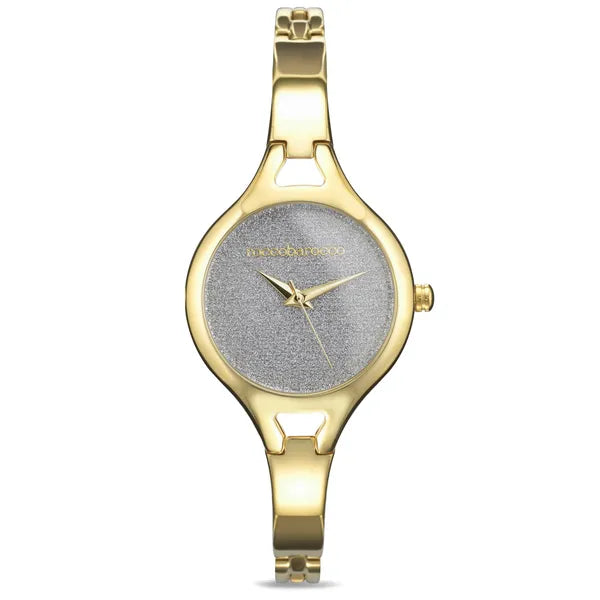 RoccoBarocco női karóra 28 mm, arany nemesacél, quartz, díszdoboz