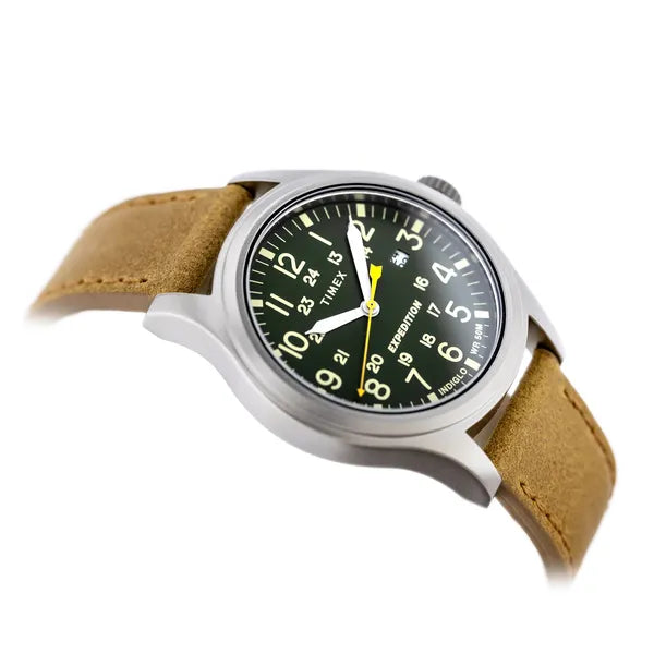 Timex Expedition férfi karóra, quartz, zöld számlap, WR50, 40 mm