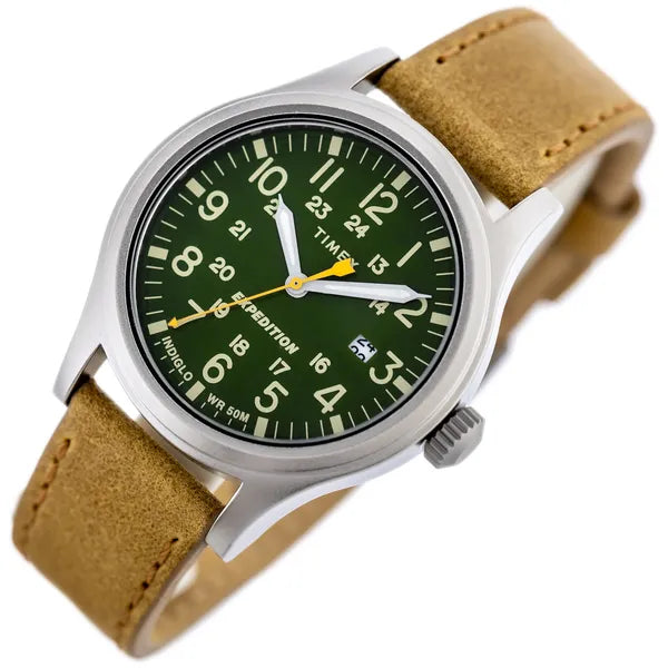 Timex Expedition férfi karóra, quartz, zöld számlap, WR50, 40 mm