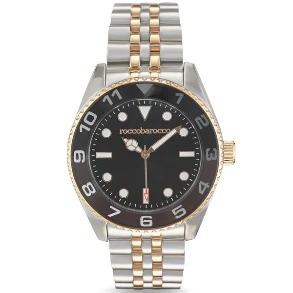 Férfi karóra RoccoBarocco RB.4886M-04M, rozsdamentes acél, 40 mm, WR50