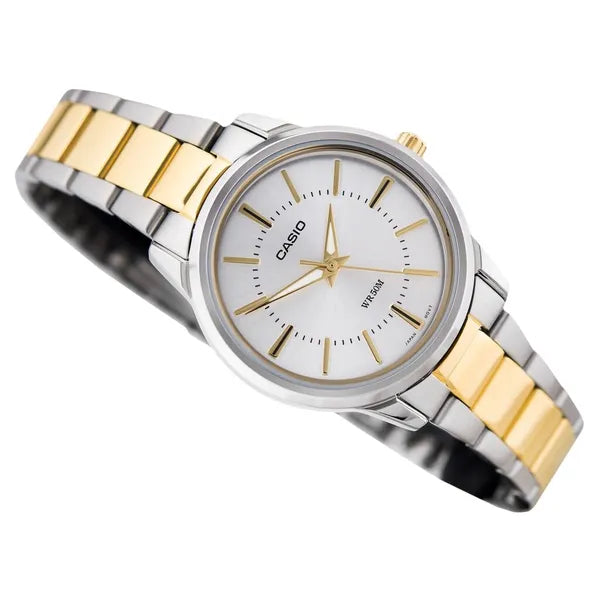 Casio MTP-1303SG-7A férfi karóra, kvarc, 38 mm, acél, WR50