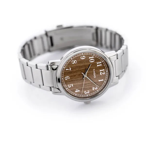 Casio MTP-E145D-5B2 férfi karóra, 40 mm, rozsdamentes acél