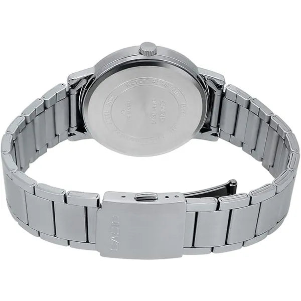 Casio MTP-E145D-5B1 férfi karóra, 40 mm, rozsdamentes acél, barna számlap
