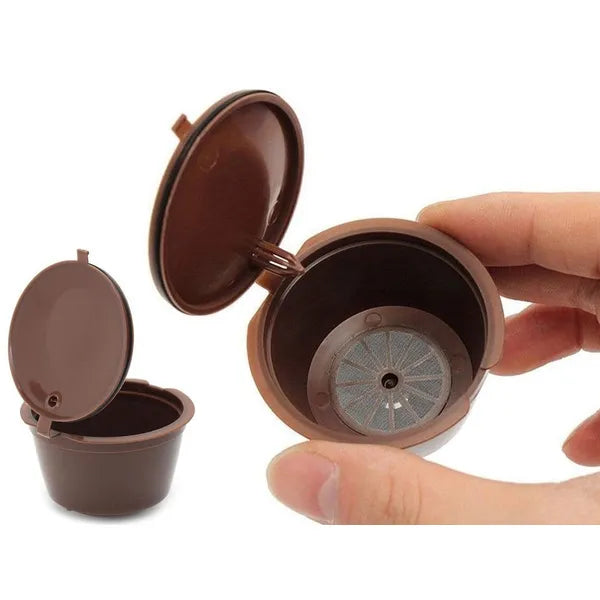 3 db újratölthető Dolce Gusto kompatibilis kapszula mérőpohárral