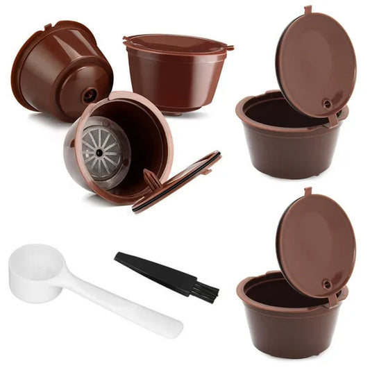 5 db újratölthető kávékapszula Dolce Gusto kompatibilis gépekhez, 9 g