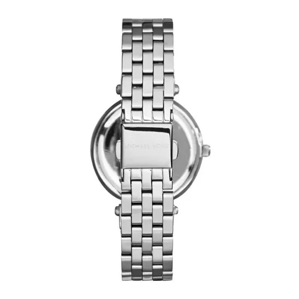 Michael Kors MK3429 női karóra, 33 mm, ezüst acél, WR50 díszdobozzal