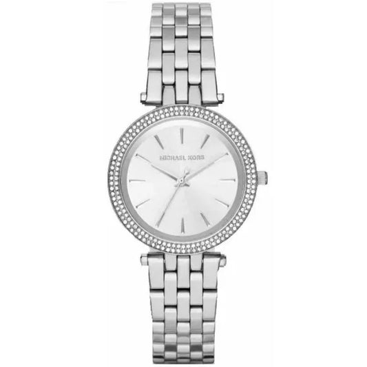 Michael Kors MK3429 női karóra, 33 mm, ezüst acél, WR50 díszdobozzal