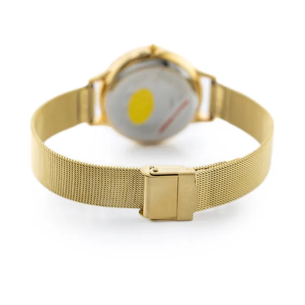 Perfect F387-03 női karóra, arany szín, fém szíj, 32 mm tok, díszdobozzal