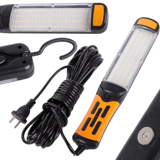 96 LED-es COB mágneses akasztós műhelylámpa akkumulátorral