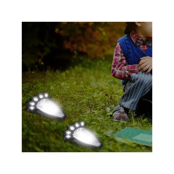 Napelemes tappancs formájú LED talajlámpa szett, 4 db, IP44