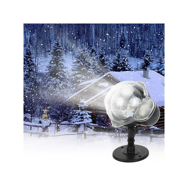 Karácsonyi RGB LED lézer fénygömb projektor, kültéri-beltéri, USB/230V