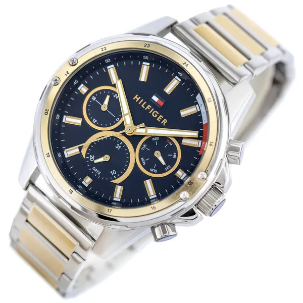 Tommy Hilfiger Mason férfi karóra, rozsdamentes acél, 45 mm