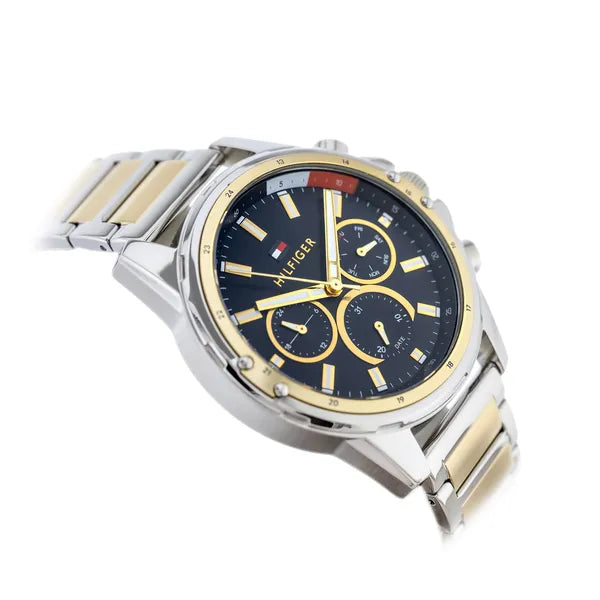 Tommy Hilfiger Mason férfi karóra, rozsdamentes acél, 45 mm