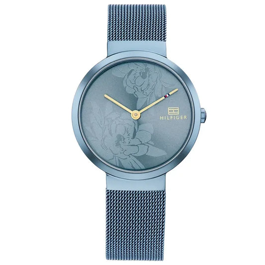 Tommy Hilfiger Libby női karóra, kék rozsdamentes acél, 32 mm