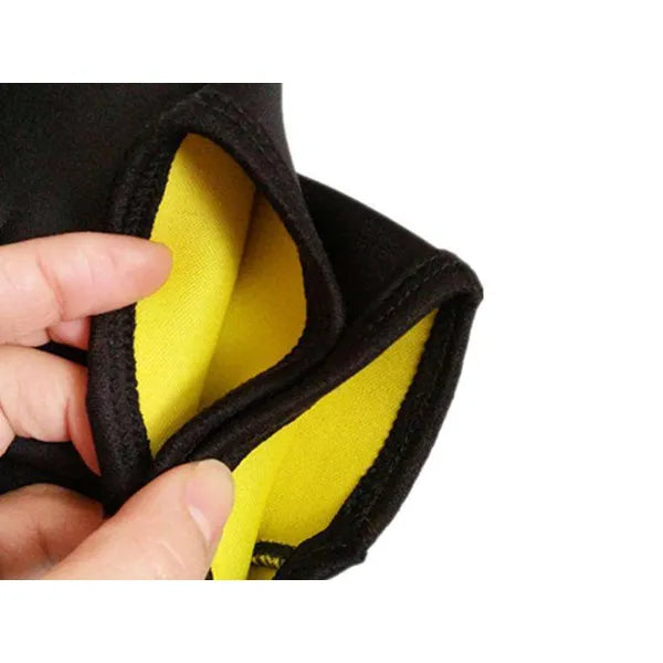 Női neoprén hosszú ujjú karcsúsító fitness póló, fekete, XXL