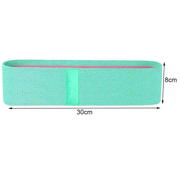 Szövetes ellenállási gumiszalag készlet 3 db, 5–20 kg, 30×8 cm