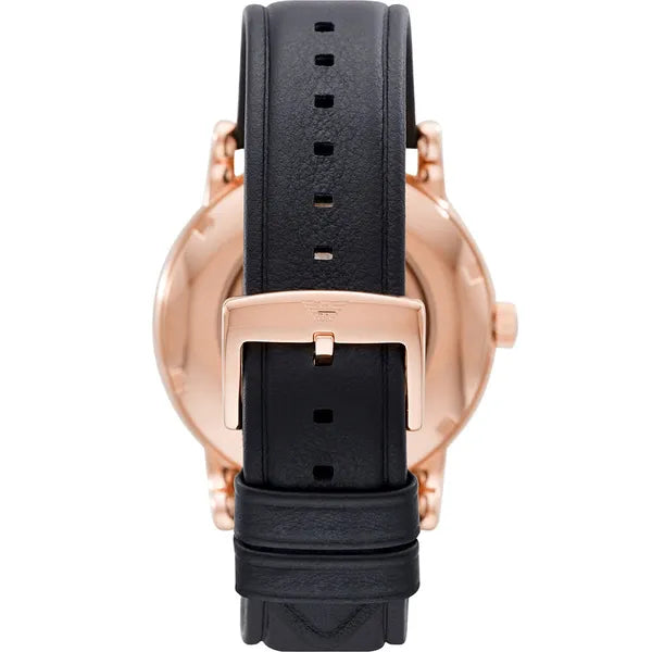 Emporio Armani Luigi férfi automata karóra 43 mm, skeleton, WR50