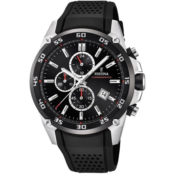 Festina The Originals 20330/5 férfi karóra, 44 mm, 10 ATM, acél