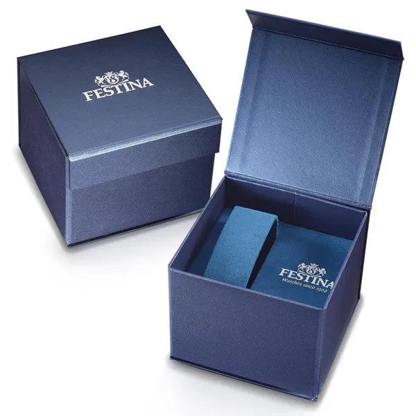 Festina The Originals 20330/5 férfi karóra, 44 mm, 10 ATM, acél