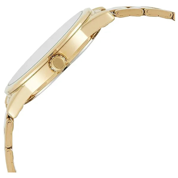 Casio MTP-V001G-9B férfi arany rozsdamentes acél kvarc karóra, 38 mm