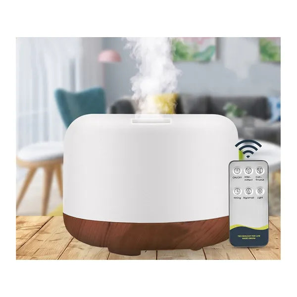 Ultrahangos 300 ml aromadiffúzor és párásító, RGB fény, távirányító