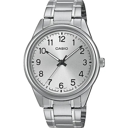Casio MTP-V005D-7B4 férfi karóra, rozsdamentes acél, ezüst 40 mm