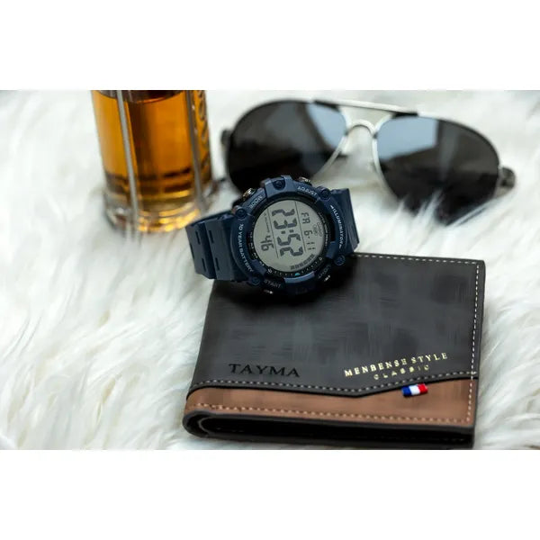 Casio AE-1500WH-2A férfi sport karóra, LED Illuminator, WR100