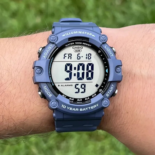 Casio AE-1500WH-2A férfi sport karóra, LED Illuminator, WR100