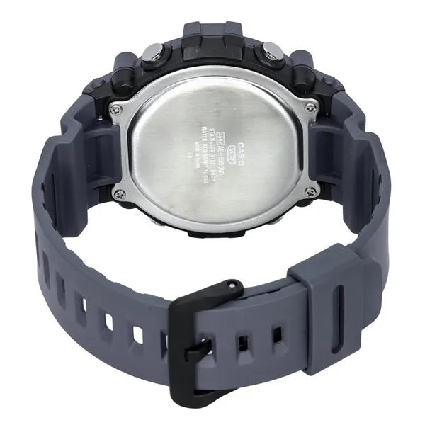 Casio AE-1500WH-8B férfi sport karóra, LED Illuminator, WR100, grafit