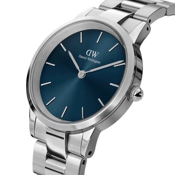 Daniel Wellington Iconic Link Arctic DW00100457 női karóra 28 mm, kék számlap