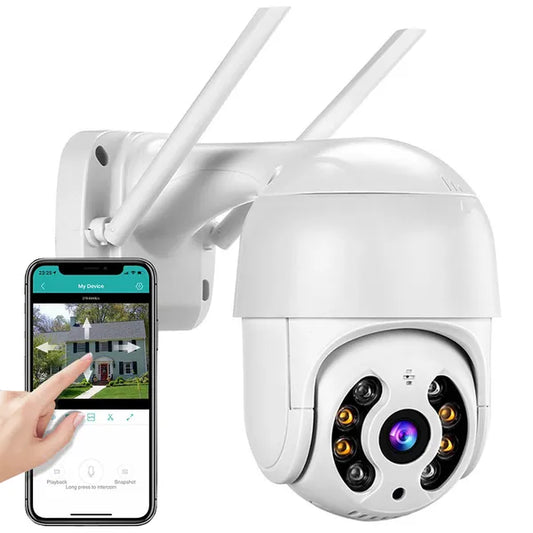 Kültéri IP WiFi PTZ kamera Full HD, IP66, IR 50 m, microSD 128 GB