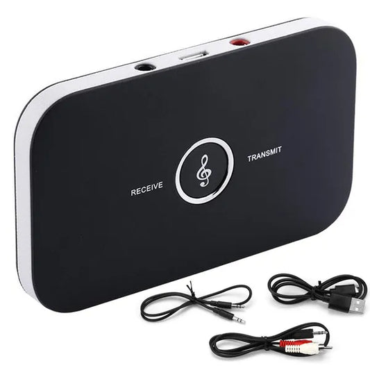 Bluetooth 2-in-1 audio adapter, adó-vevő, AUX 3,5 mm, 10 m hatótáv