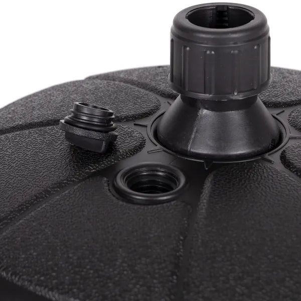 Víz-töltésű napernyőtalp 13 l, 38 mm rögzítéssel, HDPE műanyag