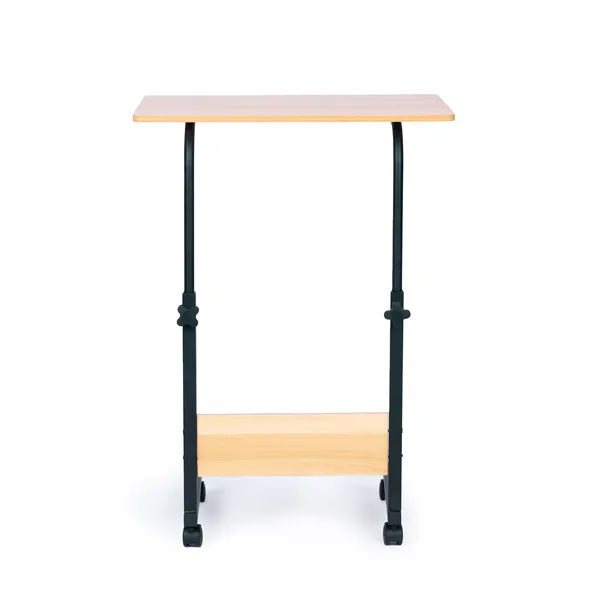 Laptopasztal kerekekkel, ágy fölé, fekhely fölé - barna | PJJCT0135-60C
