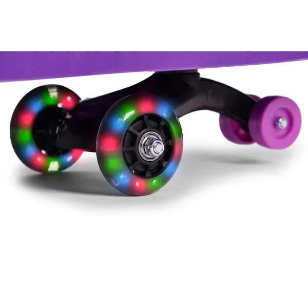 Wiggle autó lila, LED világító kerekekkel, 3+ éves kortól